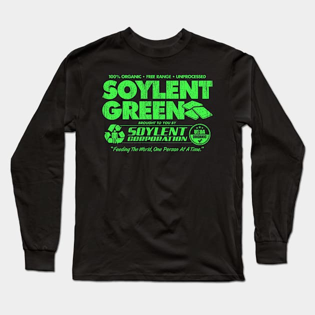 Soylent Green Long Sleeve T-Shirt by civomgon